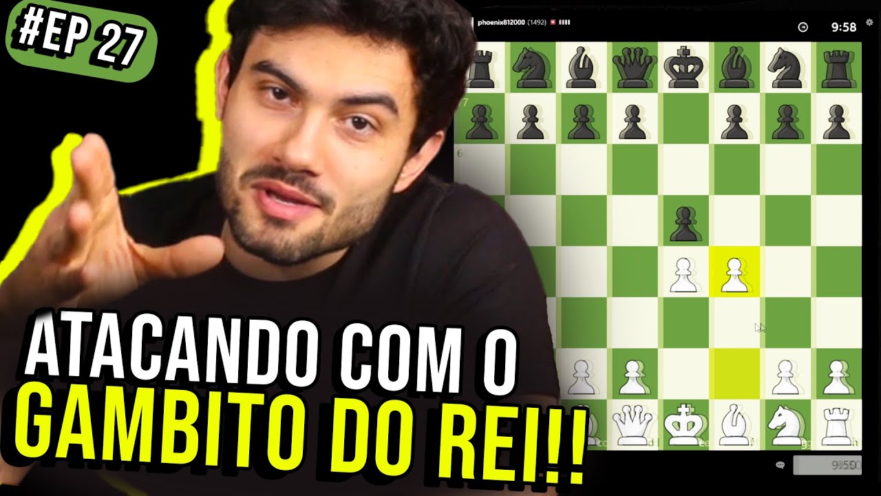 Cansei do joguinho posicional!! Voltei ao XADREZ AGRESSIVO!!! 