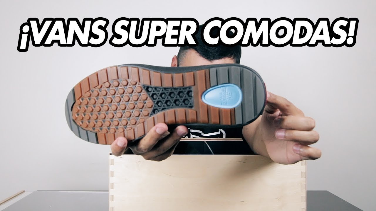 La RESPUESTA DE VANS al BOOST y al AIR !!! Extra comodidad! | Vans Ultra  Range 3D - YouTube