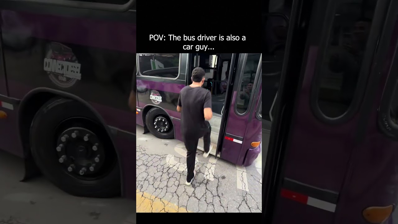 Gap sports cars while at work... #shorts #fyp #foryou #fy #automobile #car #edit #bus #driver #fast