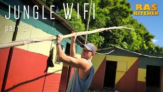 Jungle WiFi....Re-Jigging the Bamboo Antenna!
