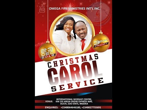 livestrong Nine Lesson & Carol Service, LIVE with Apostle Johnson Suleman