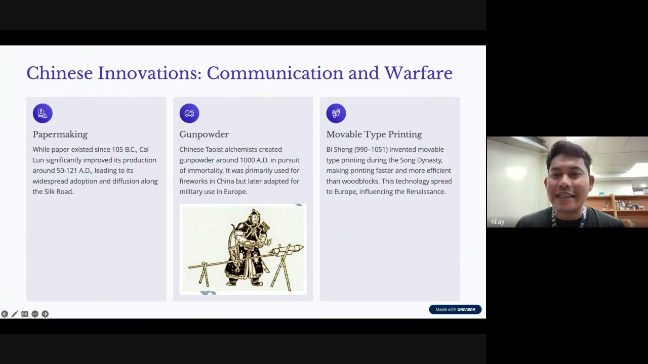 Lesson 2: Cradles of Early Science Modern - Development of Science and Technology in Asia
