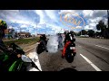 Motorcycle Road Trip | Detroit, MI | Cbr 600rr x multiple bike race