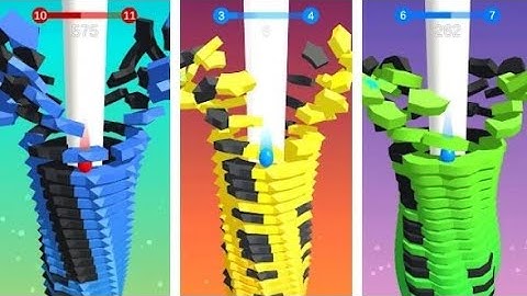 Stack Ball Speed x2 Mode ON 😱| Fast Reaction Challenge