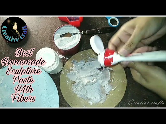 SECRET OF MY TEXTURE PASTE! 😱.HOW to make texture paste at home