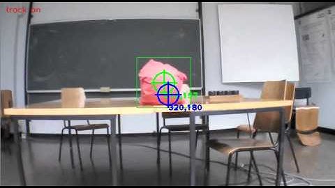 Object Tracking in x-direction using a PD-controler