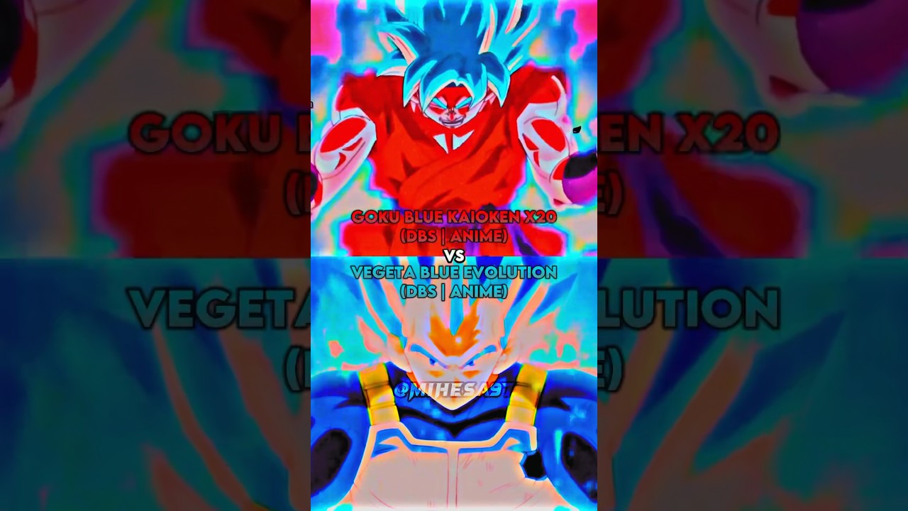 DBPVT - Dragon Ball Pra Vida Toda - Goku Ssj Blue + Kaioken 20X e Vegeta Ssj  Blue evolution 🔥