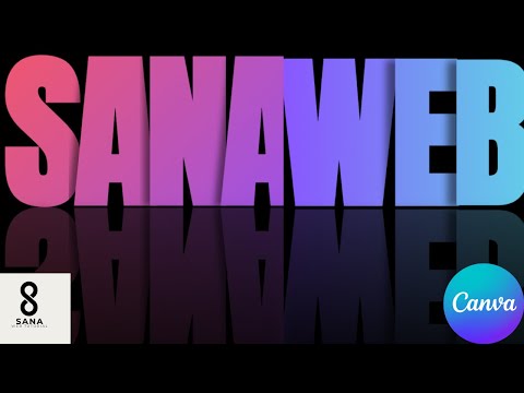 Gradient Text with Drop Shadow in Canva – Free Typography Tutorial
