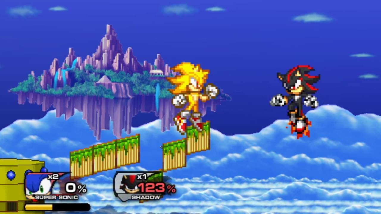 Sonic The Hedgehog Vs. Shadow The Hedgehog SSF2 Mod Gameplay - YouTube.