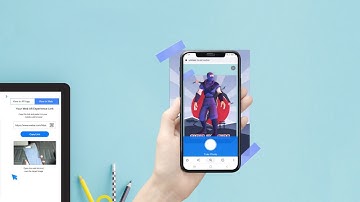 How to scan a target image using WebAR link