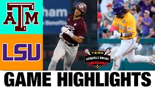 #1 Texas A\&M vs LSU Highlights | NCAA Baseball Highlights | 2024 College Baseball