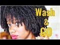 *BEST* WASH AND GO Technique | No Shrinkage, No Frizz | Natural Hair