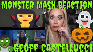 Geoff Castellucci The Monster Mash REACTION | Just Jen Reaction | Halloween Music