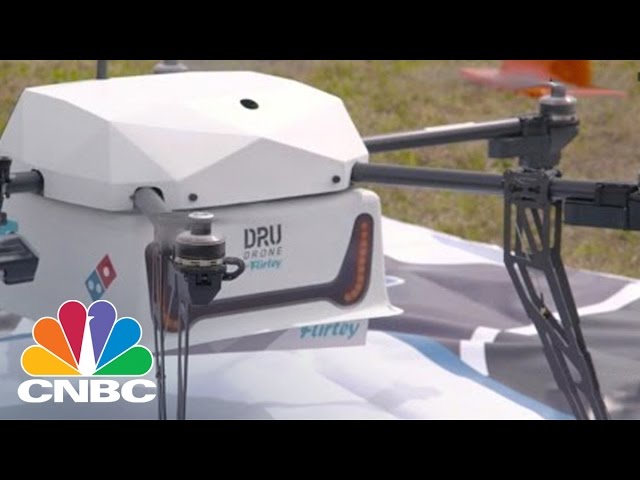 Domino's First Company To Deliver Pizza By Drone | CNBC