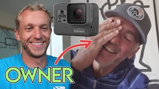 GoPro Lost for 3 Years Returned to CHILE! [Emotional Reaction]