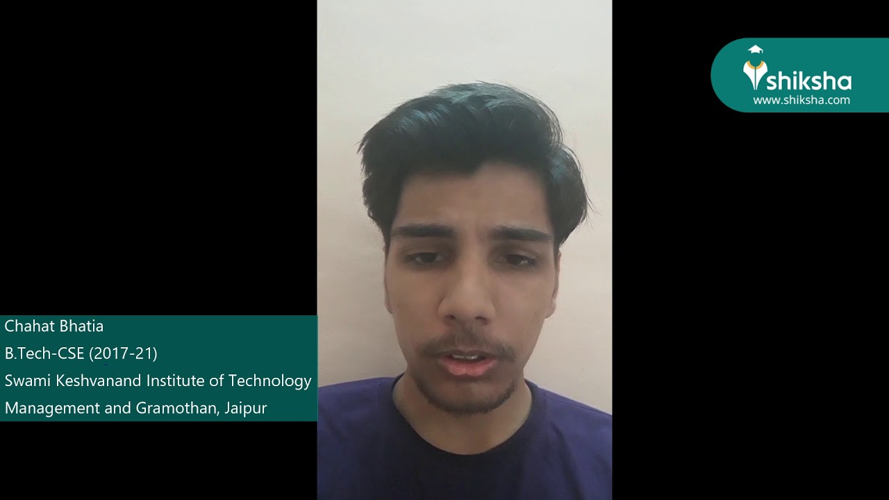 SKIT, Jaipur - College Review by the Students