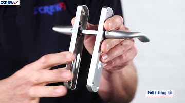 Smith & Locke Cuatro LOB Euro Lock Door Handles | Screwfix