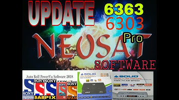 NEOSAT software update Solid 6303 PRO AND 6363 setup box