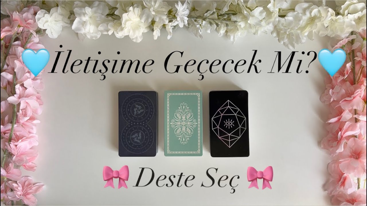☎️ Beni Arayacak Mı? 🍀🕊 İletişime Geçecek Mi? 🕊🍀 Beni Özlüyor Mu? ✨(DESTE SEÇ)✨Aklımdaki Kişi Tarot🌸