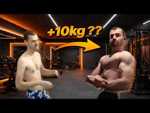 GAGNER 10kg de muscle : combien de temps ça prend vraiment ?
