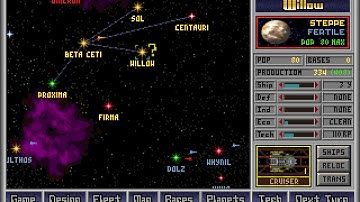 Overview - Sci-Fi Turn Based Strategy Games 1990-1994