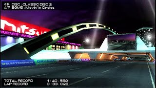 Ridge Racers 2 (PSP) - Shuttleloop Highway (S2 Forward) in 1:40.592