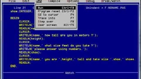Pascal variables Pascal variables programming