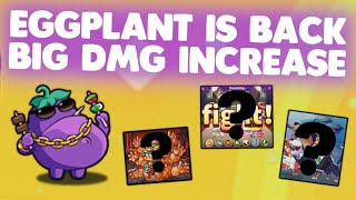 EGGPLANT or RABBIT or BOTH in Legend of Mushroom ? Eggplant Pack is Back