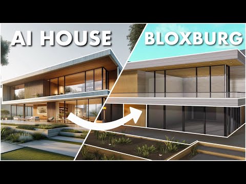 BUILDING A HOUSE FROM AI IN BLOXBURG…