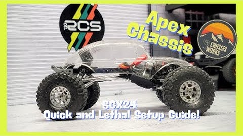 SCX24 Performance Build! NWChassisworks Apex Chassis | RC Steve Build Overzicht en Setup