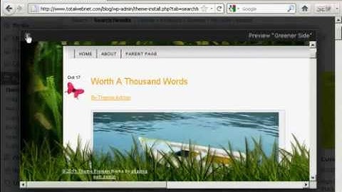 How to Install WordPress Themes Automatically | Wordpress how to tutorials Part 11 - Youtube