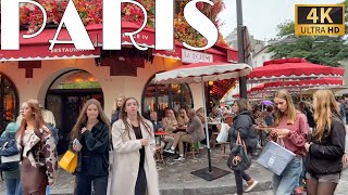 [🇫🇷Paris France 4K 60FPS Walking Tour] Paris Autumn🍂☕️Walk 28/OCTOBER/2025