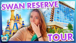 INSIDE Disney World's NEWEST Hotel -- Swan Reserve Tour