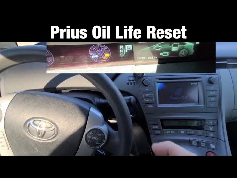 How To Reset Maintenance Required Message 2013 Toyota Prius