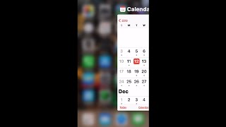 blurred iphone screen