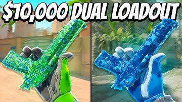 Building the Ultimate $10,000 Dual Themed CS2 Loadout! (Best CS2 Skins, Knives and Gloves 2025)