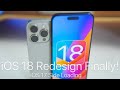 iOS 18 Redesign Finally and iOS 17 Side loading