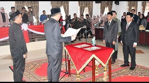 Dua Anggota DPRD Pinrang PAW Dilantik Dalam Rapat Paripurna, Fraksi Golkar dan PPP