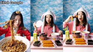 ✨Tiktok Cucuapho Part 2🌸Mukbang Mie🍜 Korea🇰🇷