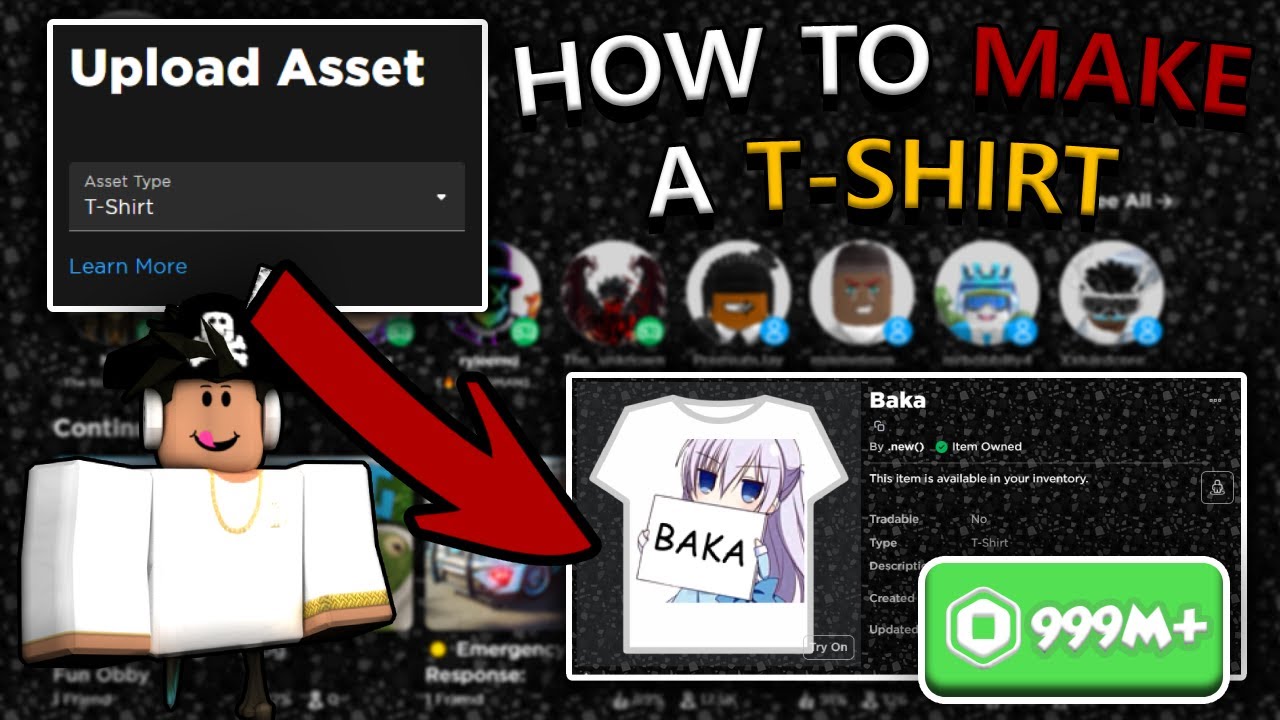 Roblox: How to Make a T-shirt