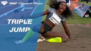 Caterine Ibarguen wills herself to victory in the Triple Jump at Oslo  - IAAF Diamond League 2019