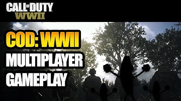 Call Of Duty: WW2 Multiplayer Gameplay (COD:WWII War Game Mode - M1903  Sniper Footage)