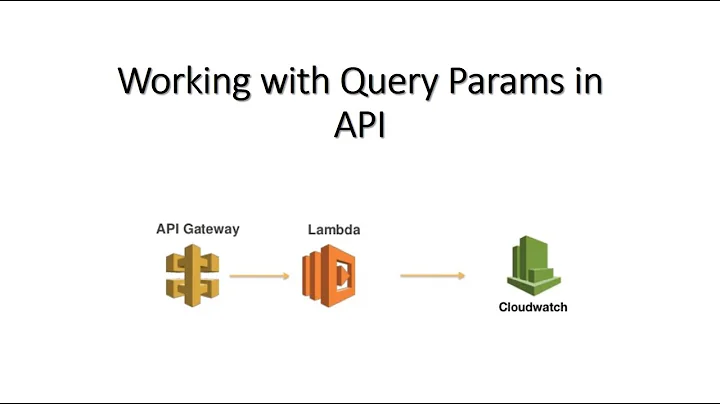 Working With Query Parameters In API | API Gateway