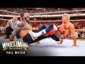 Full match  roman reigns vs cody rhodes  undisputed wwe universal championship match