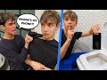 Hiding My Twin Brother's Phone For 24 Hours! (HE WENT CRAZY)