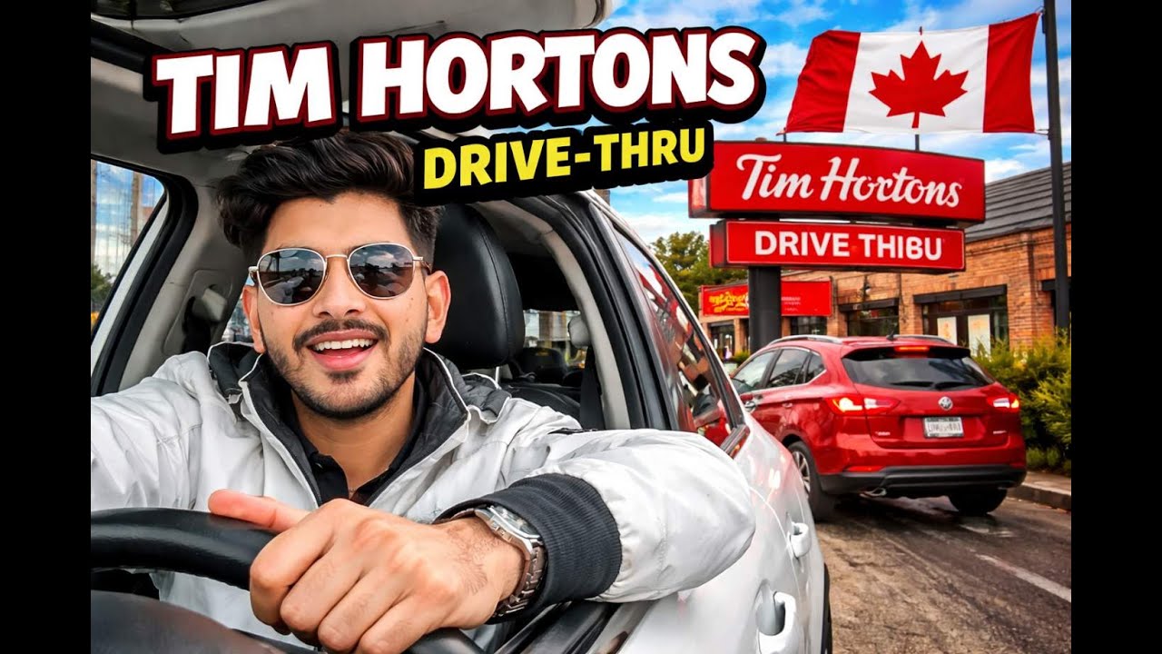 Canada Drive-Through Vlog | Tim Hortons Coffee Run | | Life in Canada