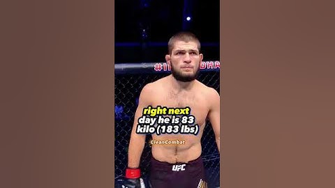 Merab Dvalishvili: "Khabib used to GAIN 13 KG ( 28 lbs ) on FIGHT DAY!" ⚖️💧👊 #ufc #mma #shorts