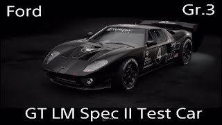 Ford GT LM Spec II Test Car - Gran Turismo 7 - GTDB