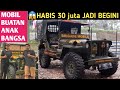 MOBIL JEEP BUATAN JOGJA, HABIS 30juta an. JEEP WILLYS Handmade GT GARAGE| MOBIL KARYA ANAK BANGSA