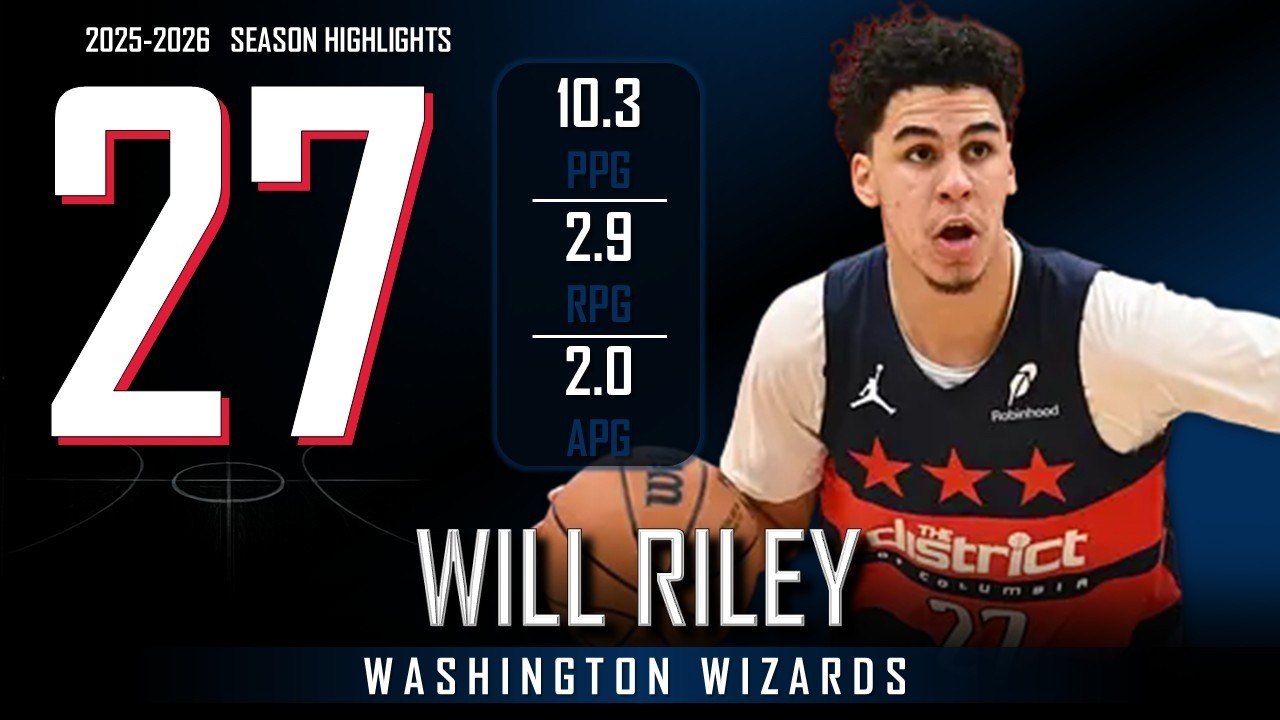 Will Riley || 2025-2026 Washington Wizards Highlights